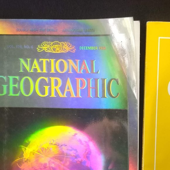 vintage centennial 1988 national geographic magazines x2 - Picture 6 of 11